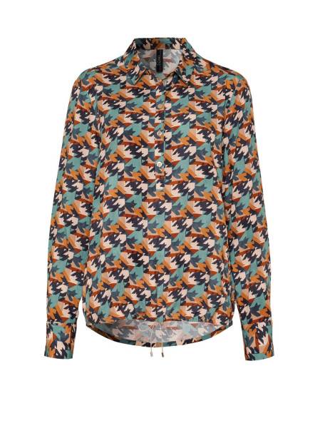 TONI Fashion Style »Bianca« multicolour petrol Bluse mit Hahnentritt Wochenangebot