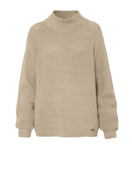 TONI Fashion Style »Insa« sand Strickpulli mit Stehkragen Letzte 3 Tage