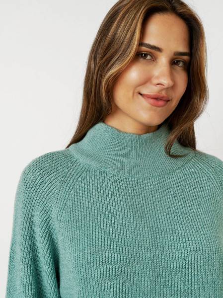 TONI Fashion Style »Insa« mint Strickpulli mit Stehkragen Neueste Stile