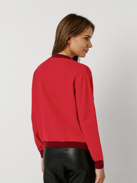TONI Fashion Style »Ivette« red Roter Cardigan Zeitbegrenzte Promotion