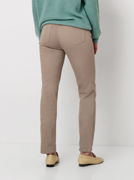 TONI Fashion Style »be loved« taupe Slim-Fit mit hohem Bund Sonderangebot der Fabrik