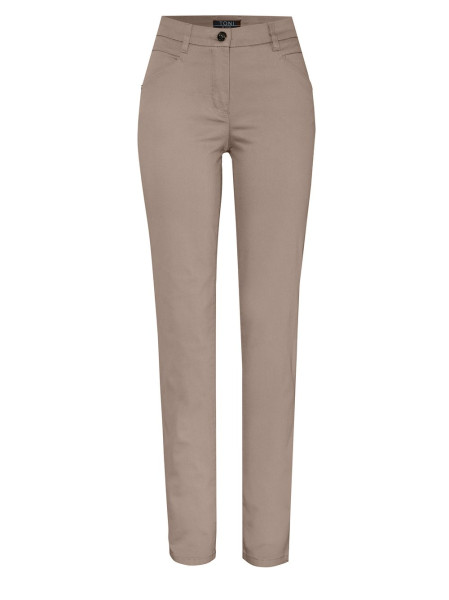 TONI Fashion Style »be loved« taupe Slim-Fit mit hohem Bund Sonderangebot der Fabrik