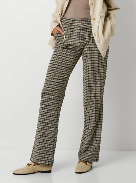 TONI Fashion Style »Jenny« grey/sand Wide Leg mit Hahnentritt Discount Store für neue Produkte