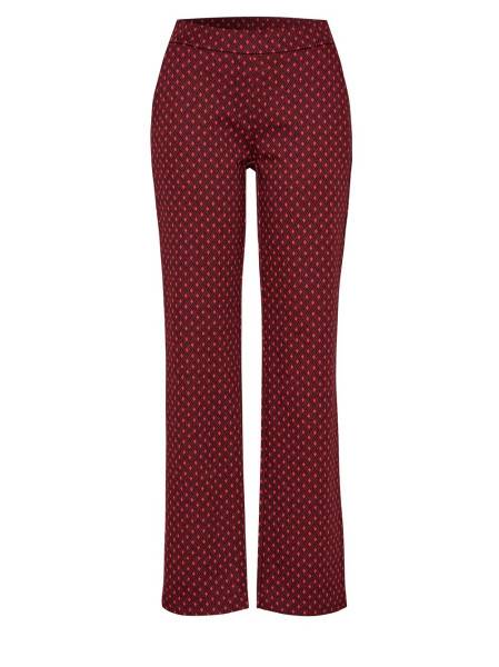 TONI Fashion Style »Jenny« red Gemusterte Wide Leg Nur noch ein Tag übrig