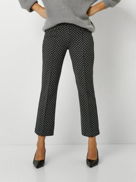 TONI Fashion Style »Jenny« grey/black Gemusterte 7/8-Hose Riesige Rabatte