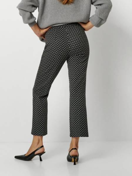 TONI Fashion Style »Jenny« grey/black Gemusterte 7/8-Hose Riesige Rabatte