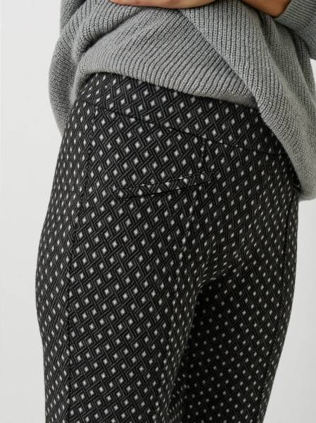 TONI Fashion Style »Jenny« grey/black Gemusterte 7/8-Hose Riesige Rabatte