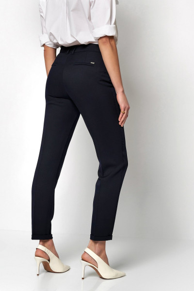 TONI Fashion Style »Jolie« dark blue Schlanke Businesshose Kostenloser Versand international
