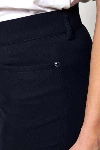 TONI Fashion Style »Jolie« dark blue Schlanke Businesshose Kostenloser Versand international