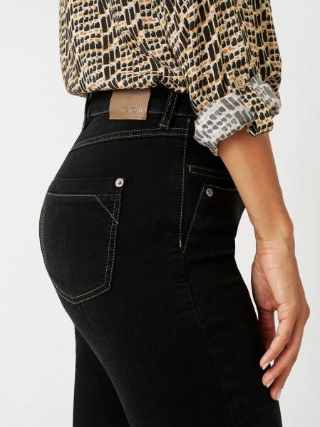 TONI Fashion Style »be loved« black Slim-Fit Jeans mit hohem Bund Im Verkauf