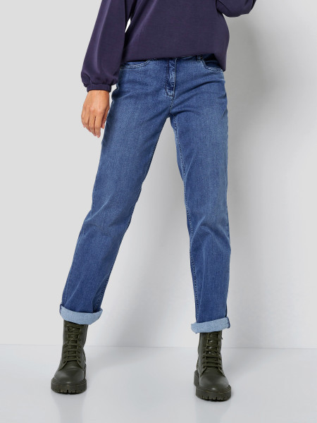 TONI Fashion Style »Honey« blue used Entspannte Basic-Jeans zollfrei