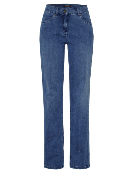 TONI Fashion Style »Honey« blue used Entspannte Basic-Jeans zollfrei