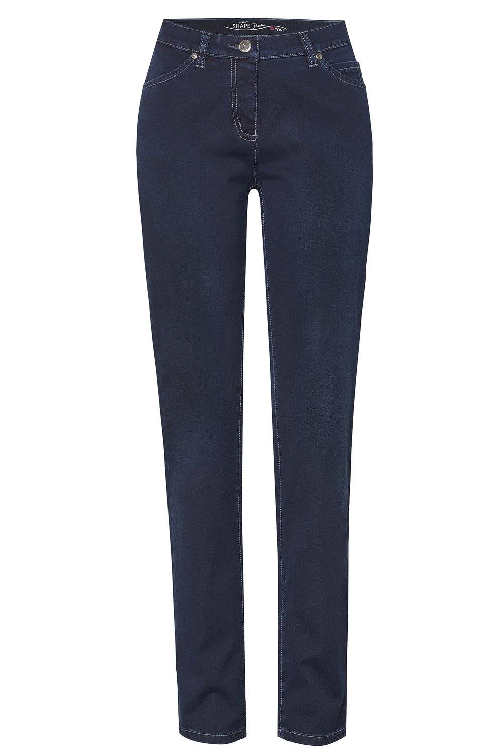 TONI Fashion Style »Perfect Shape« dark blue Dunkle Basic-Shapingjeans Rabatte dieses Monats