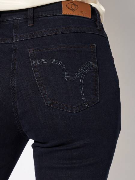 TONI Fashion Style »Perfect Shape« dark blue Jeans mit Shapingeffekt 2025