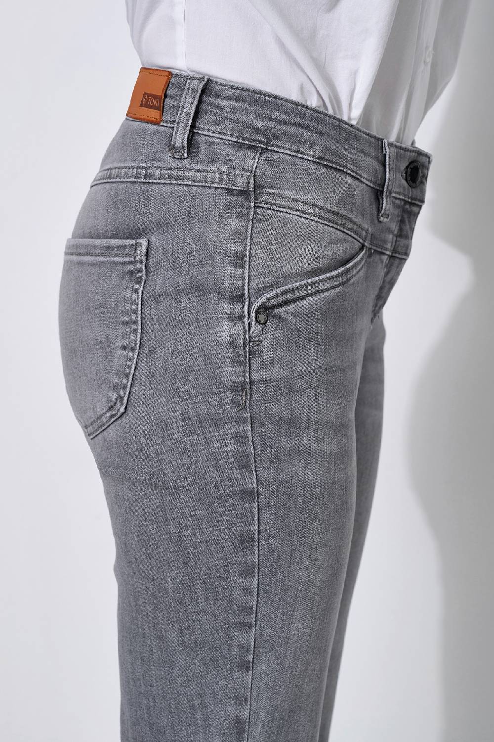 TONI Fashion Style »Perfect Shape« grey used Authentische Shapingjeans Auslauf