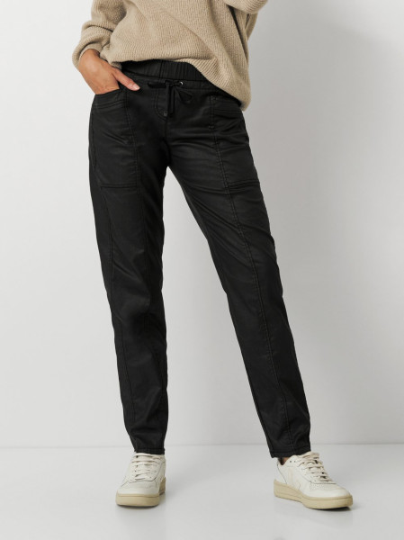 TONI Fashion Style »Sue« black Jogpants in Lederoptik Fabrikverkauf
