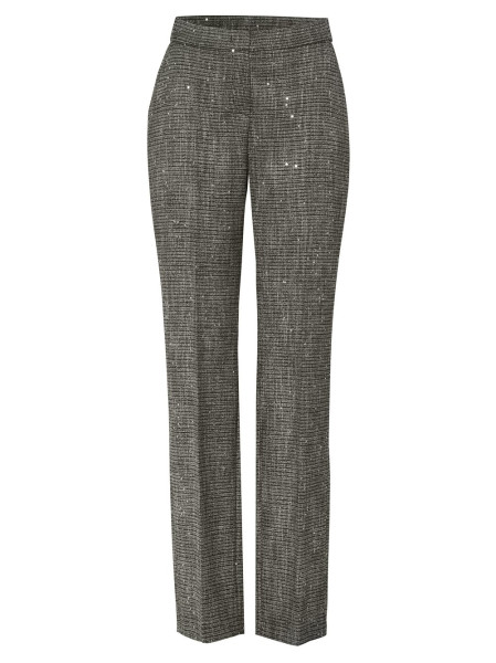 TONI Fashion Style »Luisa« silver/black Glamouröse Hose mit Pailletten Fabrik Onlineshop
