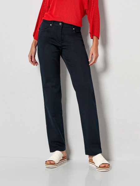 TONI Fashion Style »Honey« dark blue Farbechte Basic-Hose Sonderangebot