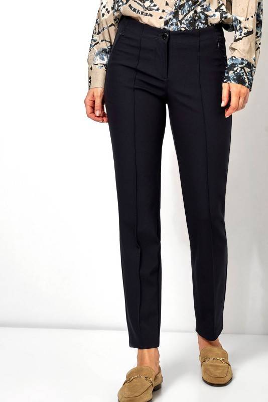 TONI Fashion Style »Alessa« dark blue Businesshose aus Techno-Stretch Günstig kaufen