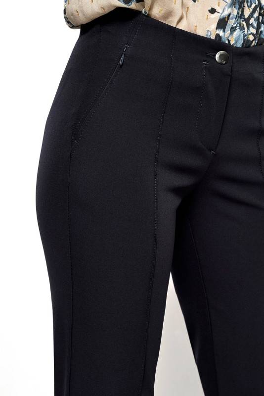 TONI Fashion Style »Alessa« dark blue Businesshose aus Techno-Stretch Günstig kaufen