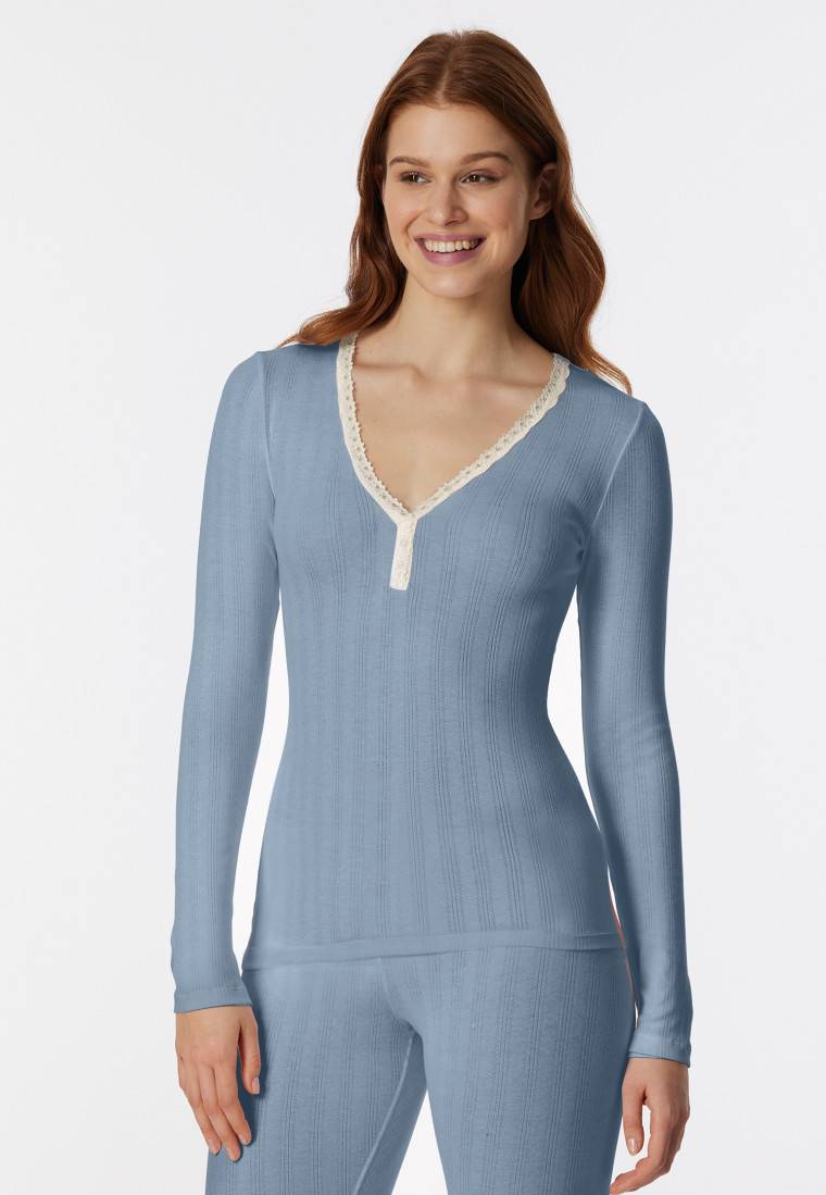 Schiesser Shirt langarm schwarz - Revival Agathe Bestseller