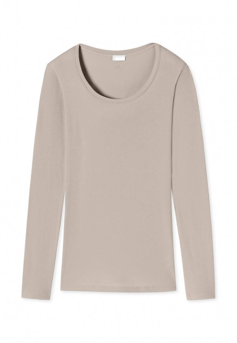 Schiesser Shirt langarm beige - Revival Martina Saisonale Angebote
