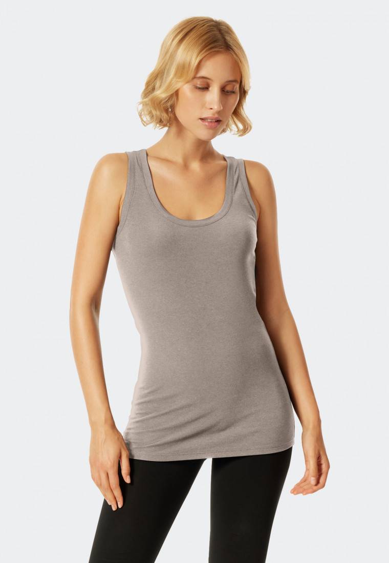 Schiesser Top beige - Revival Martina Tiefpreis