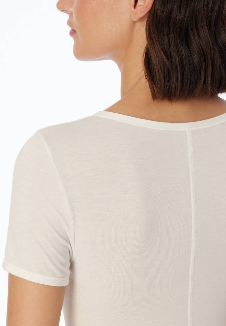 Schiesser Shirt kurzarm naturweiß - Personal Fit JETZT KAUFEN