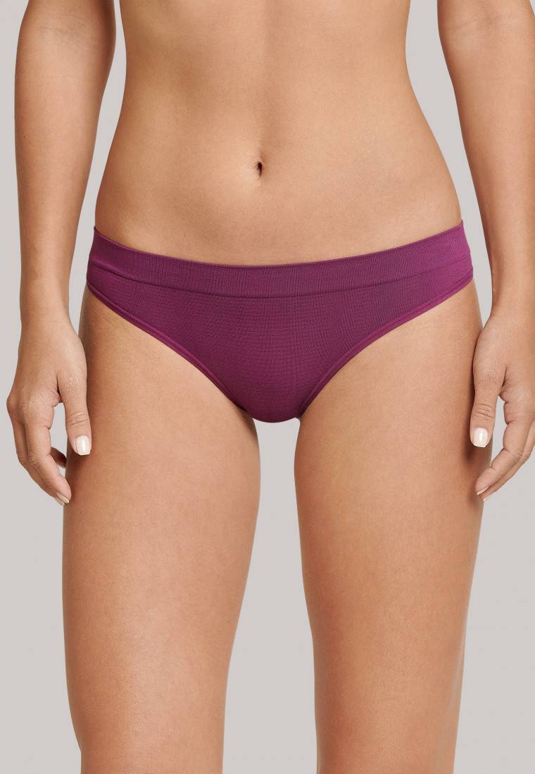 Schiesser Thong seamless Bambus beere - Active Mesh Bamboo Super Rabatt