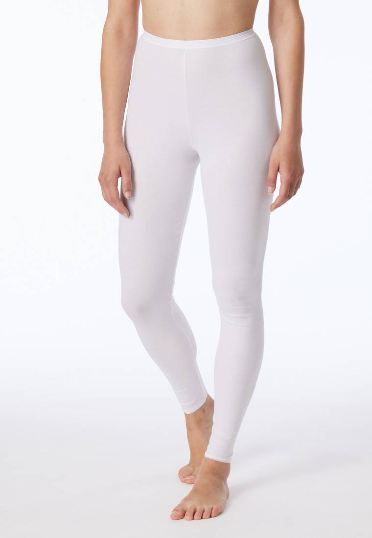 Schiesser Leggings weiß - Luxury zollfrei