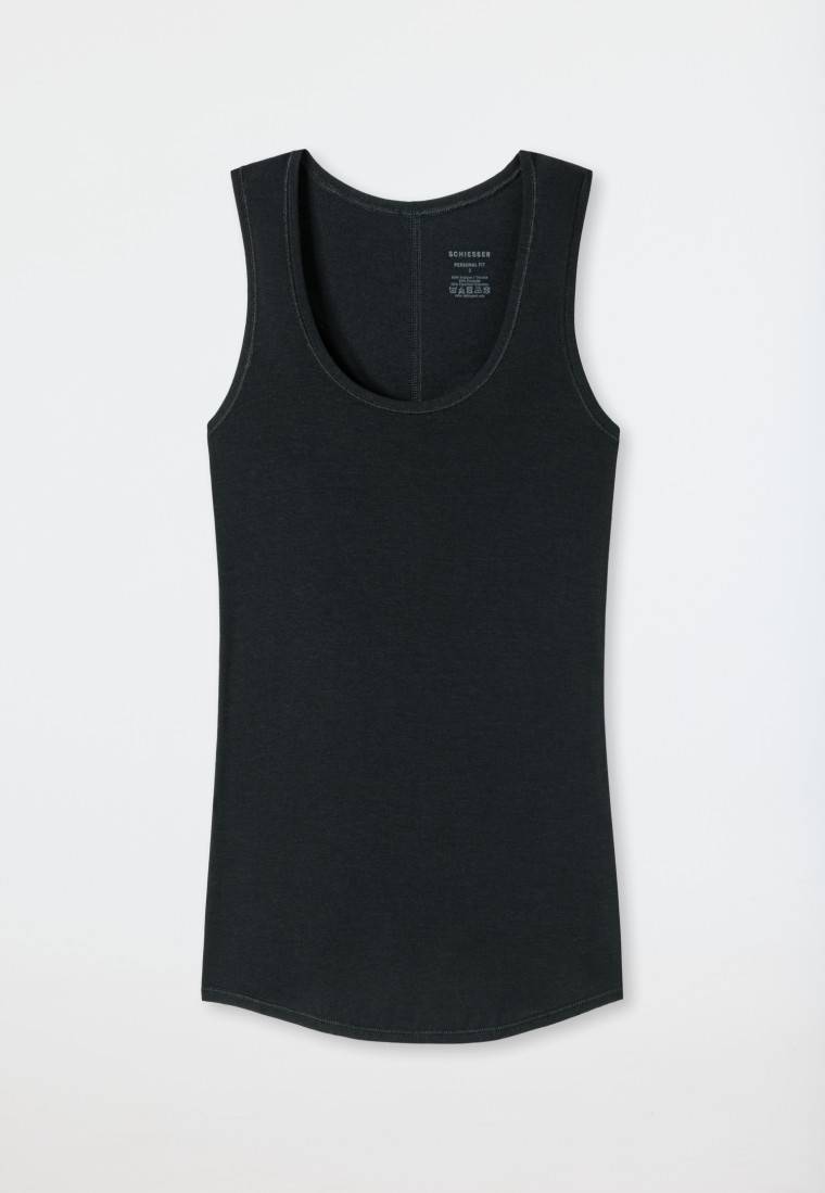 Schiesser Tank Top schwarz - Personal Fit Begrenztes Angebot