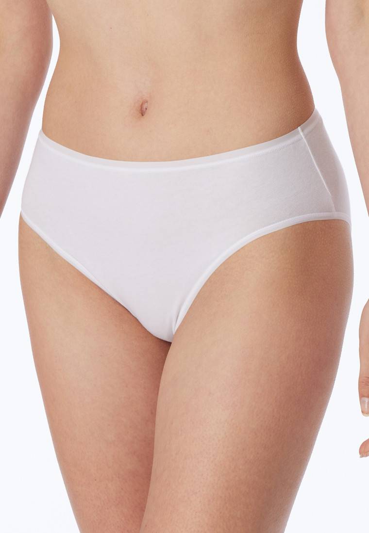 Schiesser Slips 3er-Pack weiß - Essentials Große Rabatte