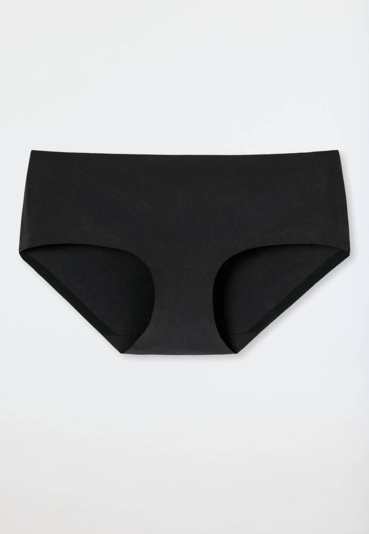 Schiesser Panty nahtlos schwarz - Invisible Cotton Neuheiten