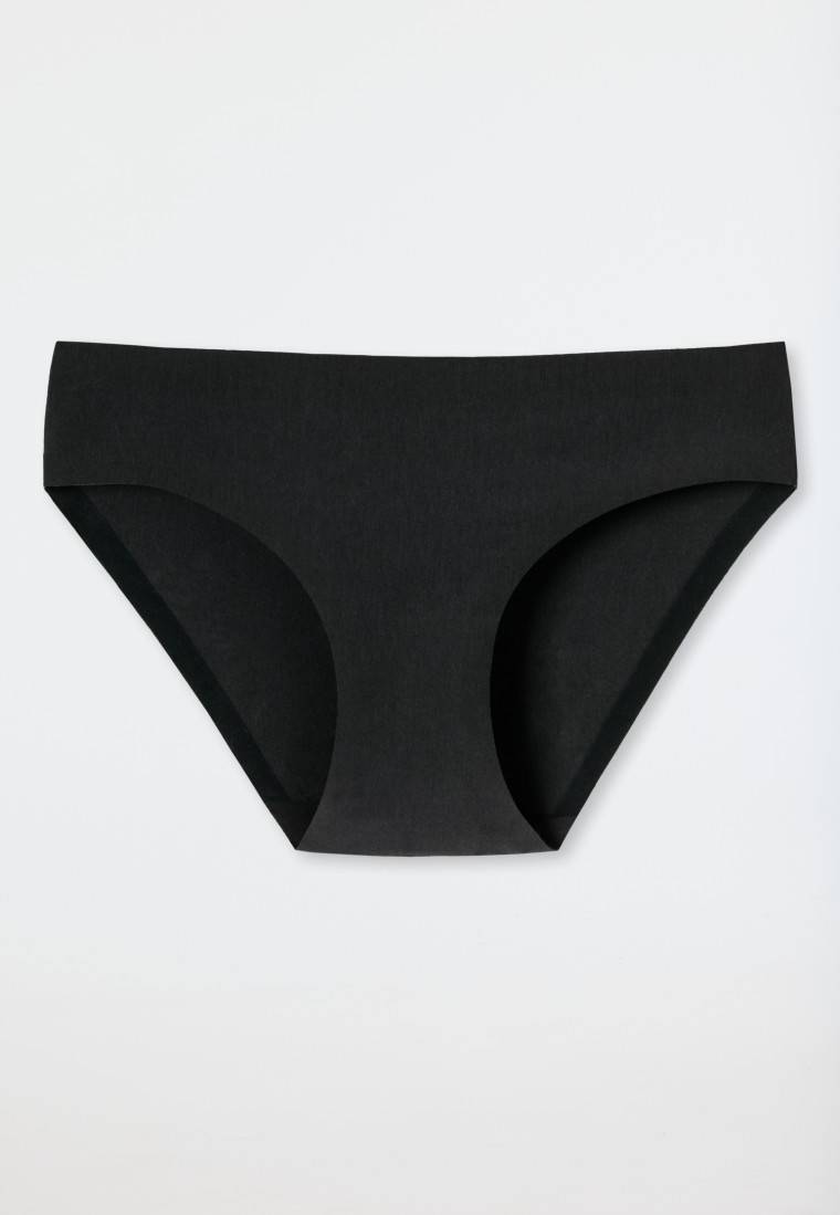 Schiesser Slip nahtlos schwarz - Invisible Cotton VIP-Rabatte