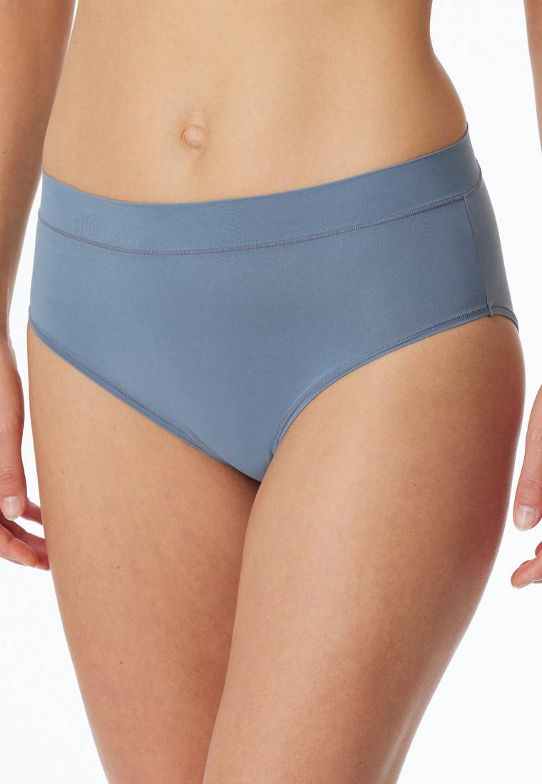 Schiesser Retro-Pants blaugrau - Unique Micro Letzter Tag