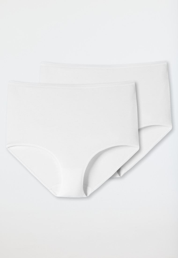 Schiesser Maxislips 2er-Pack Organic Cotton weiß - 95/5 Zeitbegrenzte Promotion