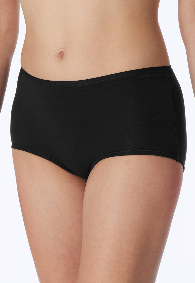 Schiesser Shorts 2er-Pack Organic Cotton schwarz - 95/5 Bis zu 50% Rabatt