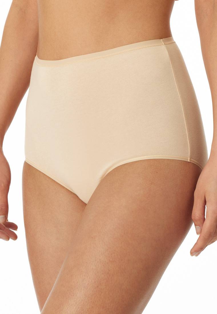 Schiesser Maxislips 2er-Pack Organic Cotton sand - 95/5 Sonderangebot der Fabrik