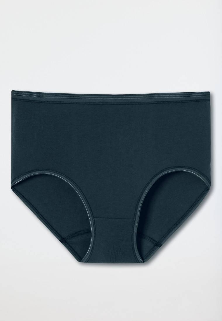 Schiesser Midi-Slip Feinripp dunkelblau - Luxury Bis zu 55% Rabatt