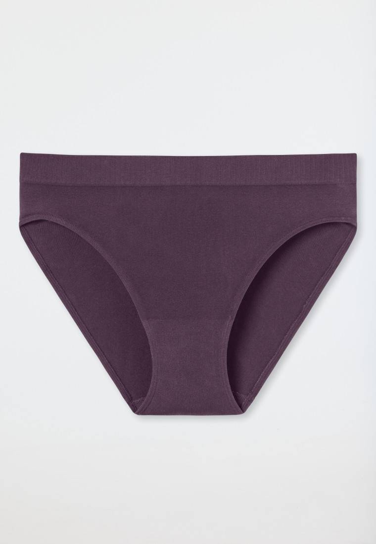 Schiesser Rio-Slip Seamless pflaume - Classic Seamless 50% Rabatt mit kostenlosem Versand