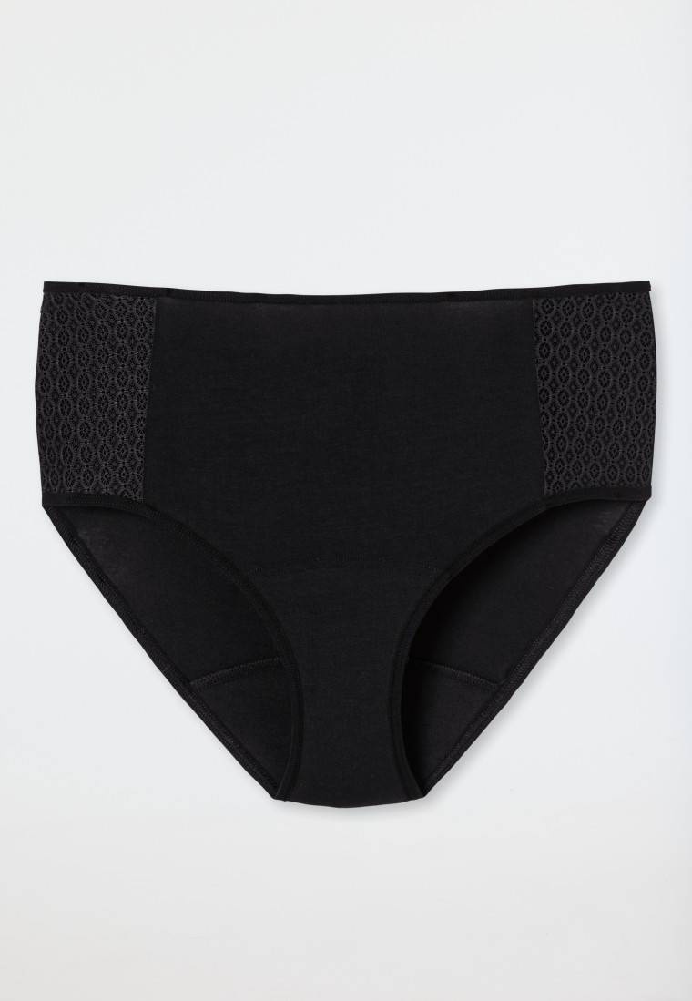 Schiesser Perioden-Panty Spitze schwarz - Secret Care Black Friday Preise