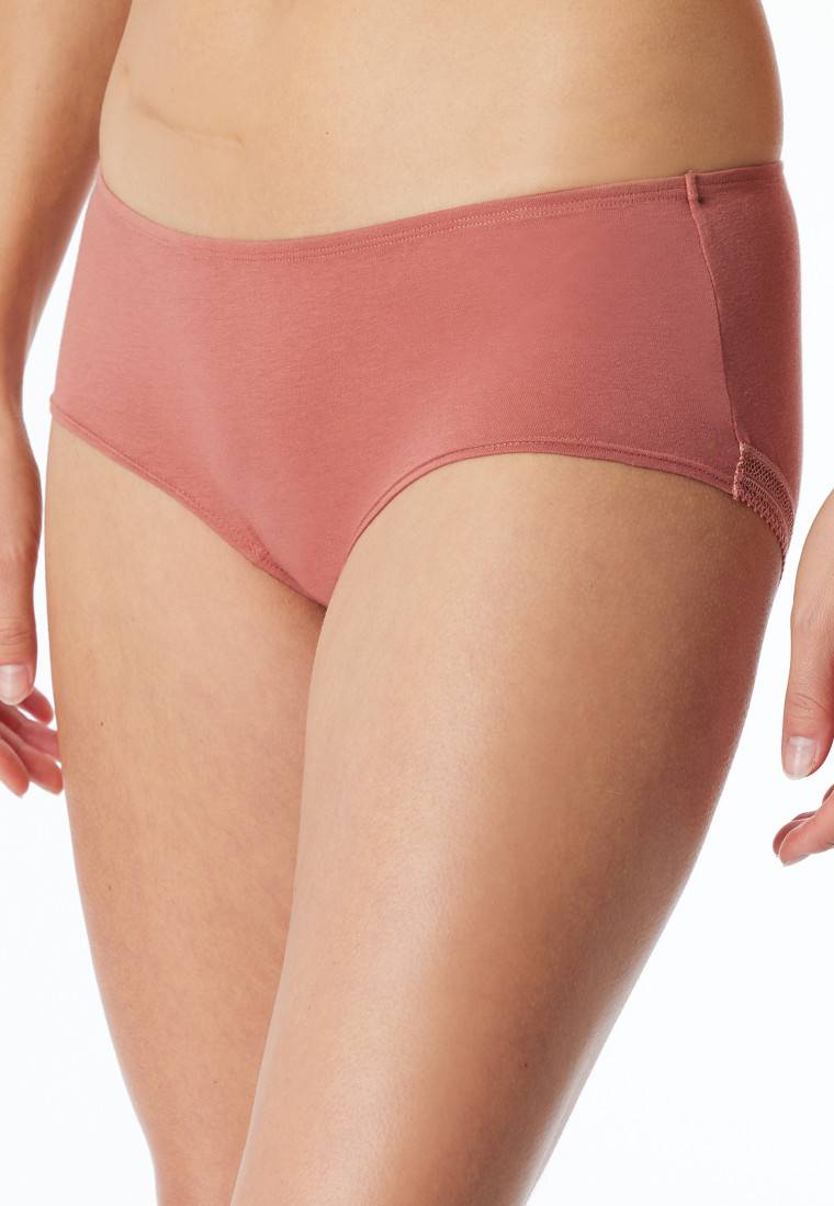 Schiesser Pantys 2er-Pack beige/siena - Cotton Lace Online