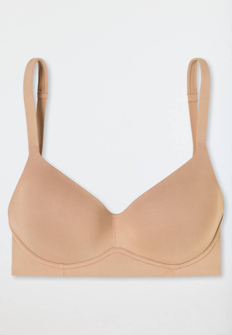 Schiesser Soft-BH mit Schale und gleitenden Cups - Unique Micro Auslauf