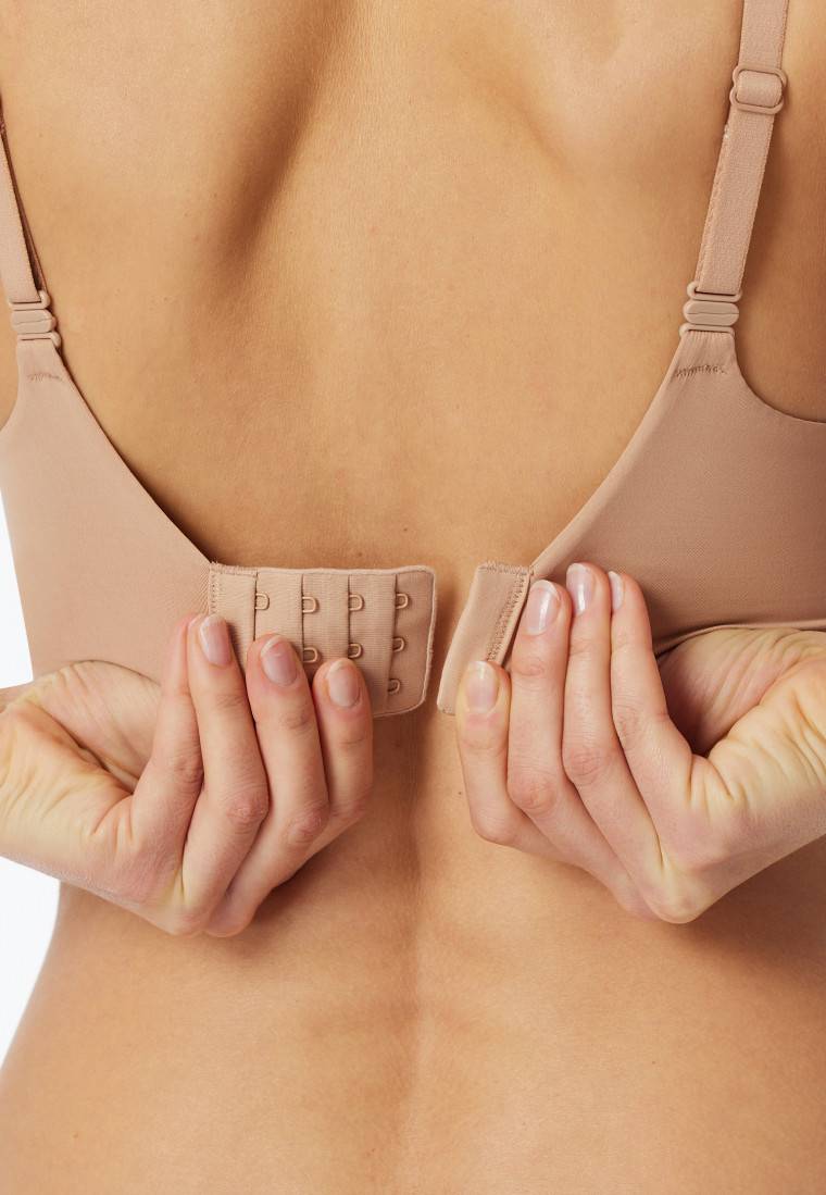 Schiesser Soft-BH mit Schale und gleitenden Cups - Unique Micro Auslauf