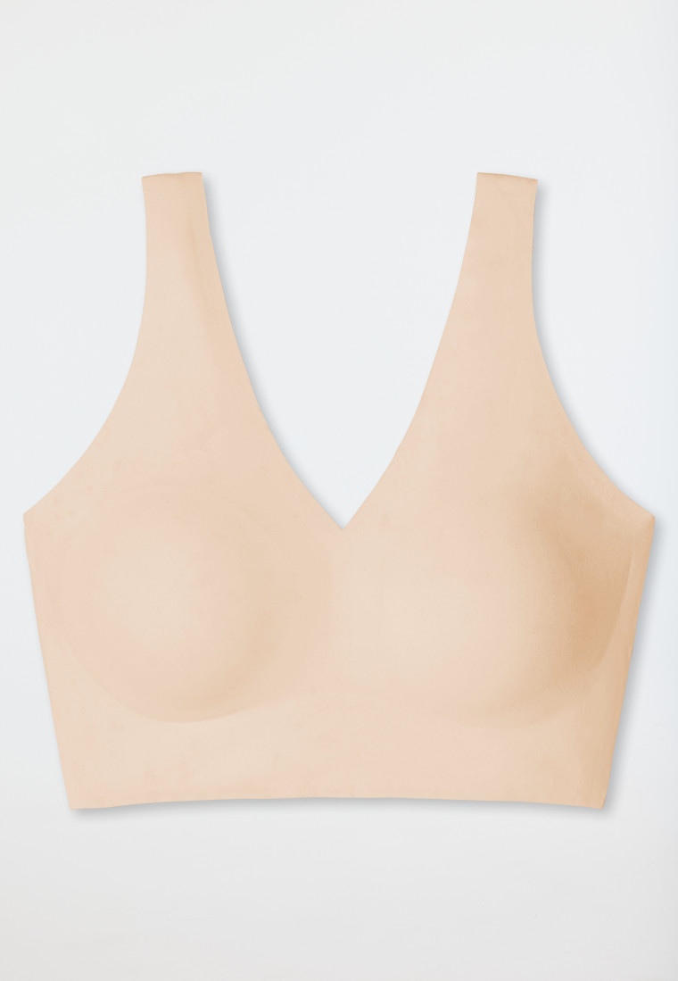 Schiesser Bustier Microfaser herausnehmbare Pads sand - Invisible Soft Angebote