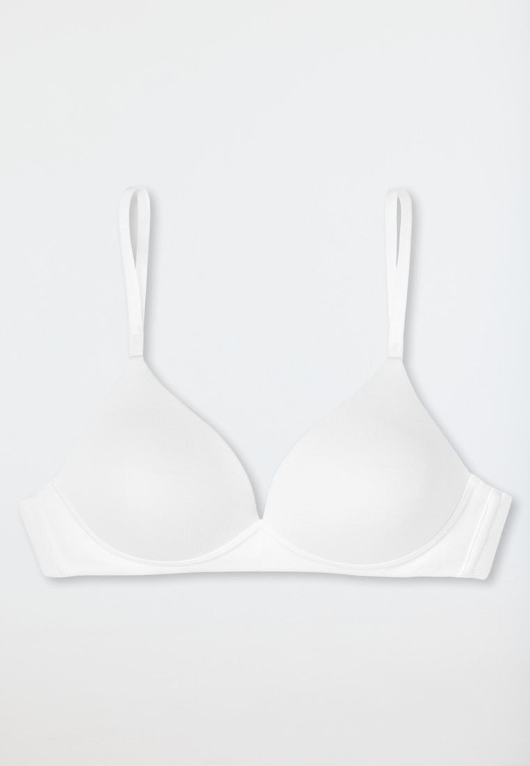 Schiesser Soft BH Organic Cotton mit Schale weiß - 95/5 Blitzverkäufe