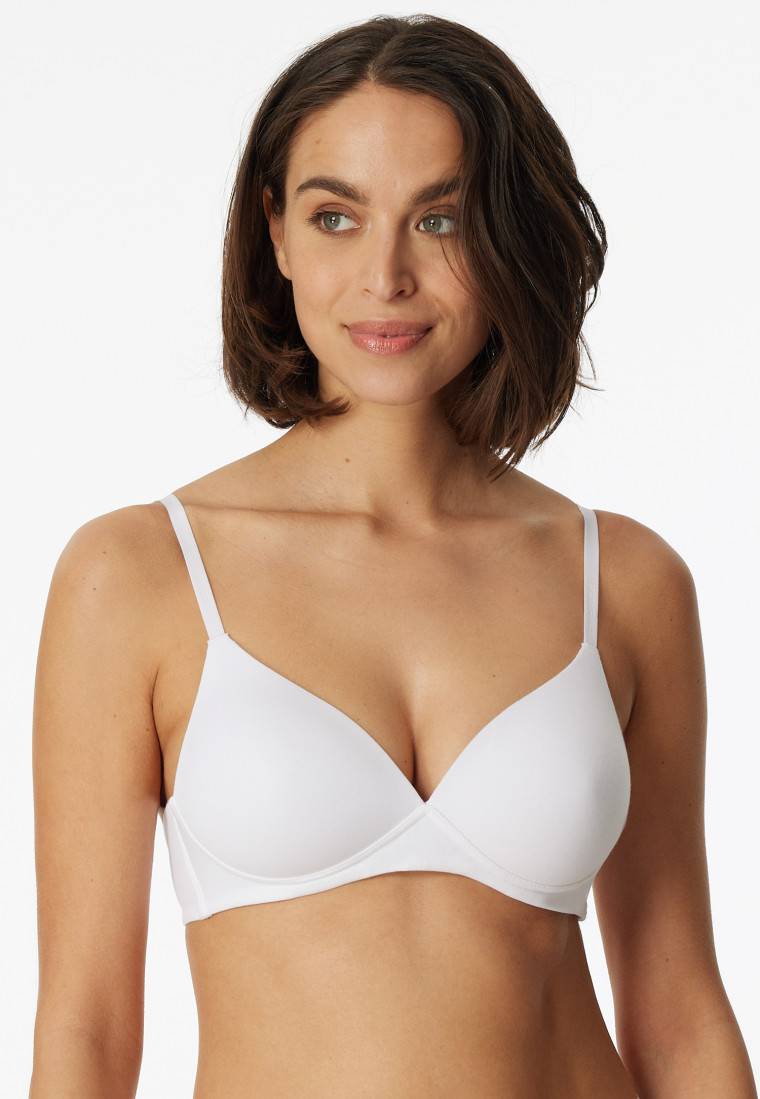 Schiesser Soft BH Organic Cotton mit Schale weiß - 95/5 Blitzverkäufe