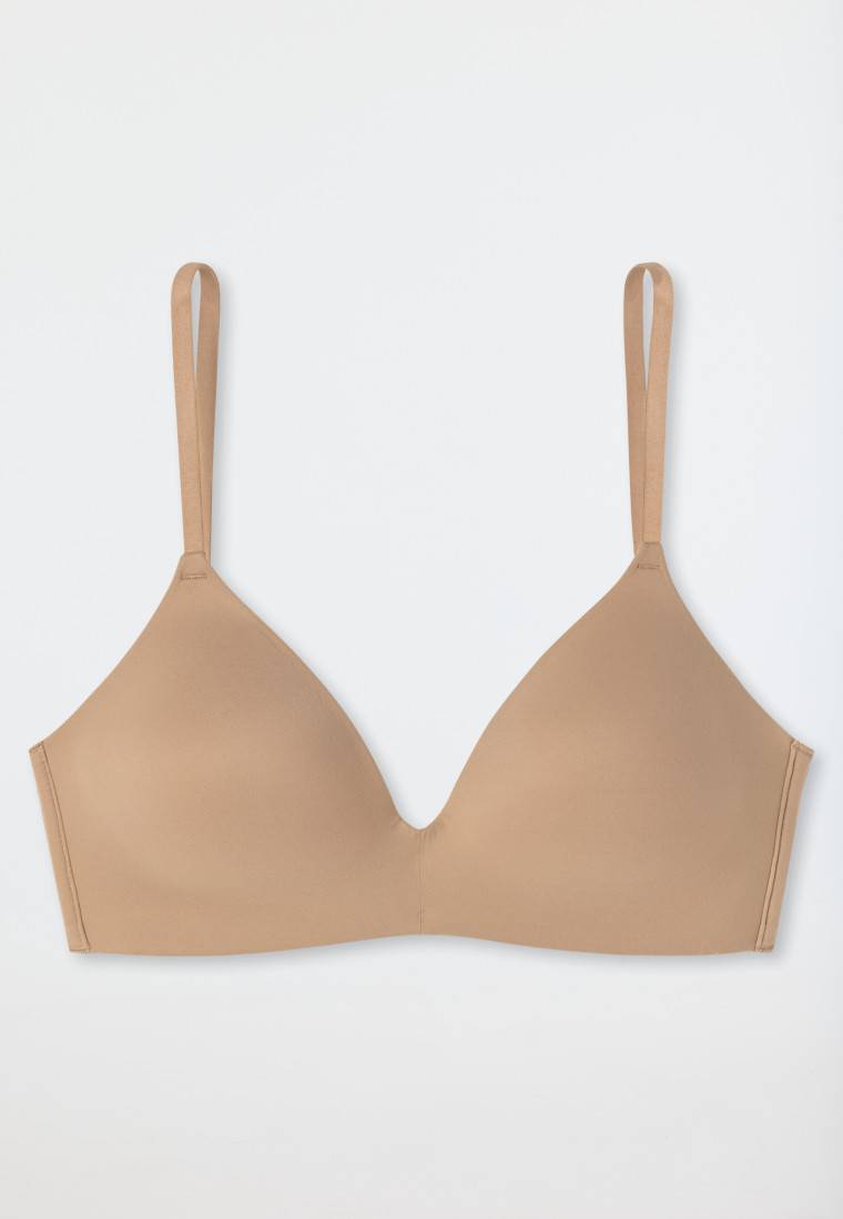 Schiesser BH ohne Bügel gepadded maple - Invisible Soft Fabrik Onlineshop