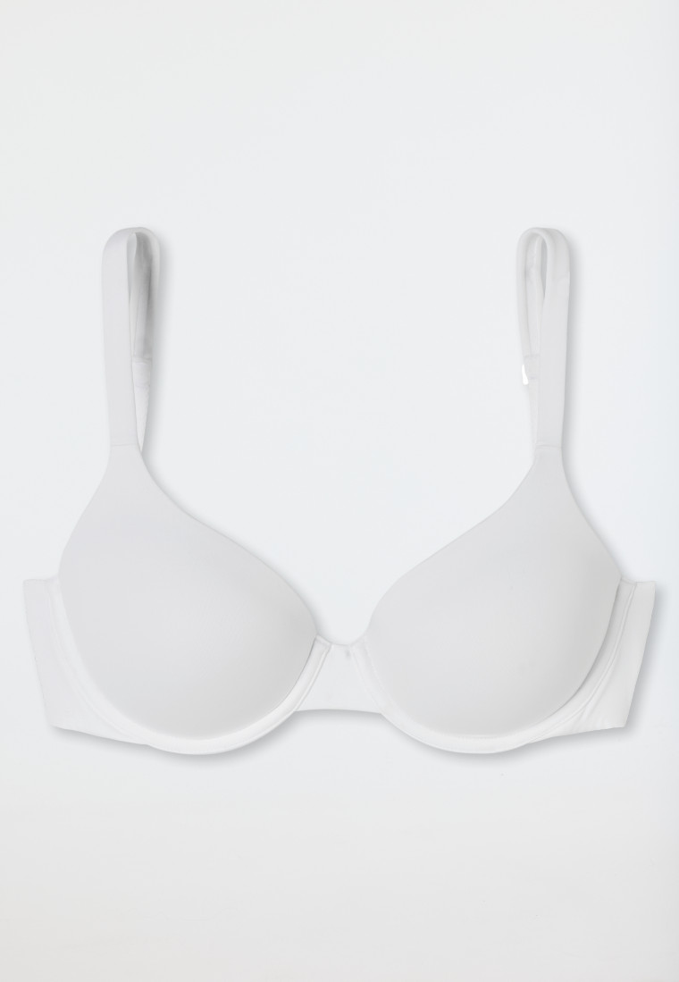 Schiesser Schalen-BH mit Bügel und gleitenden Cups weiß - Unique Micro Rabatt