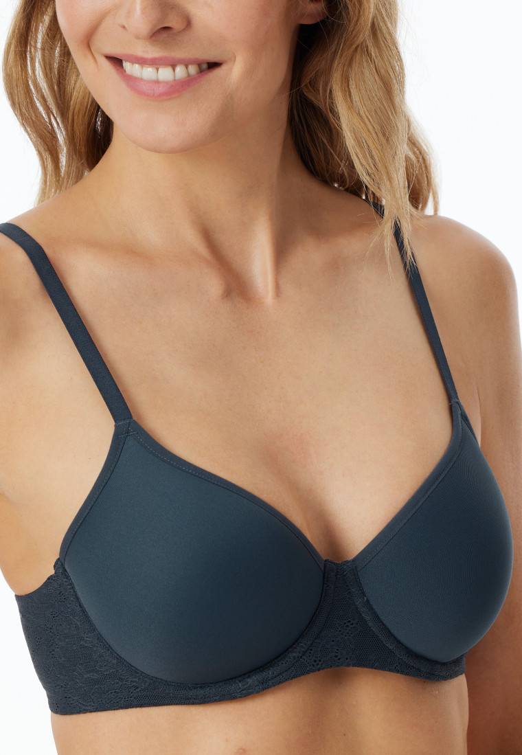 Schiesser BH mit Spacer-Schale dunkelblau - Air Jubiläumsangebot